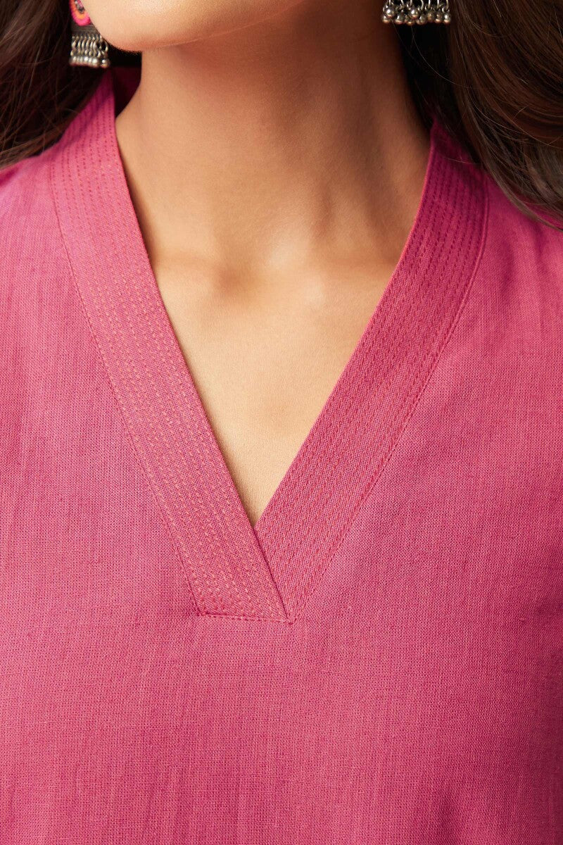 Roza Seher Rani Pink Kurta