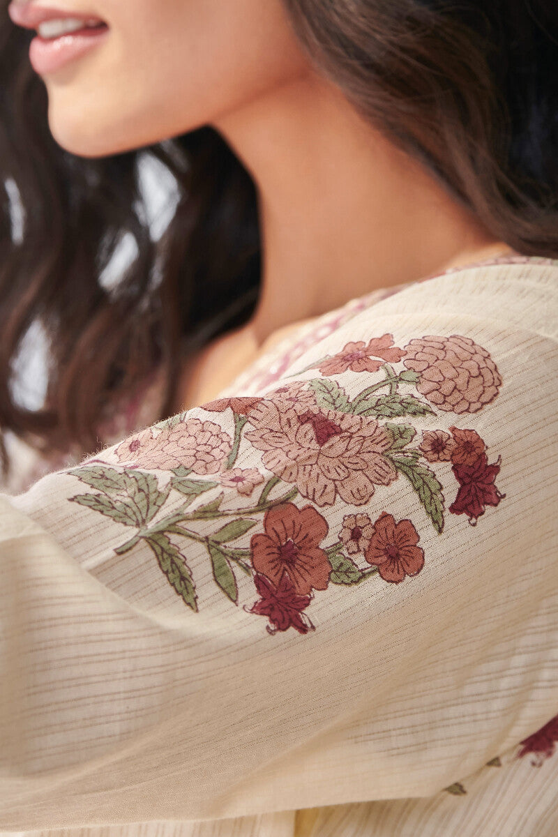 Nasrine Raisa Sanganeri Kurta