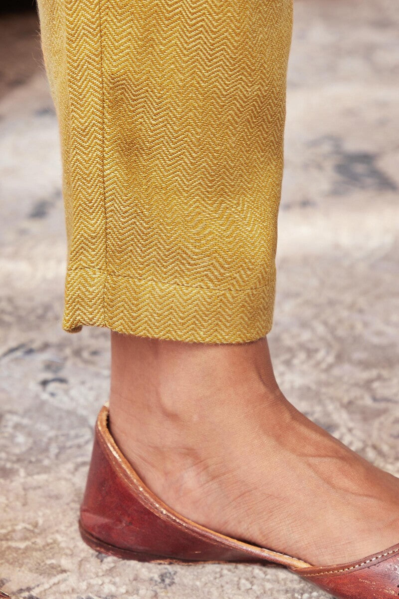 Naadirah Farhat Faux Wool Narrow Pants