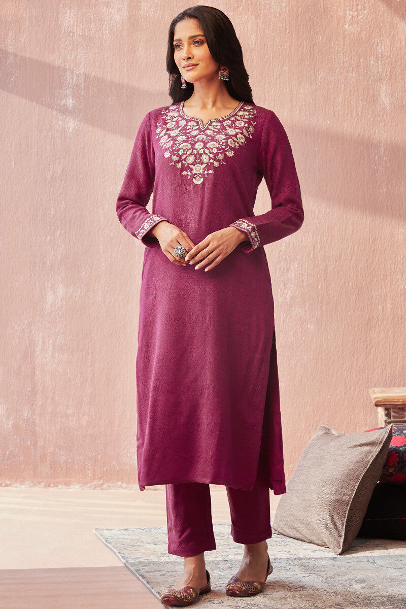 Naadirah Nikhat Faux Wool Kurta