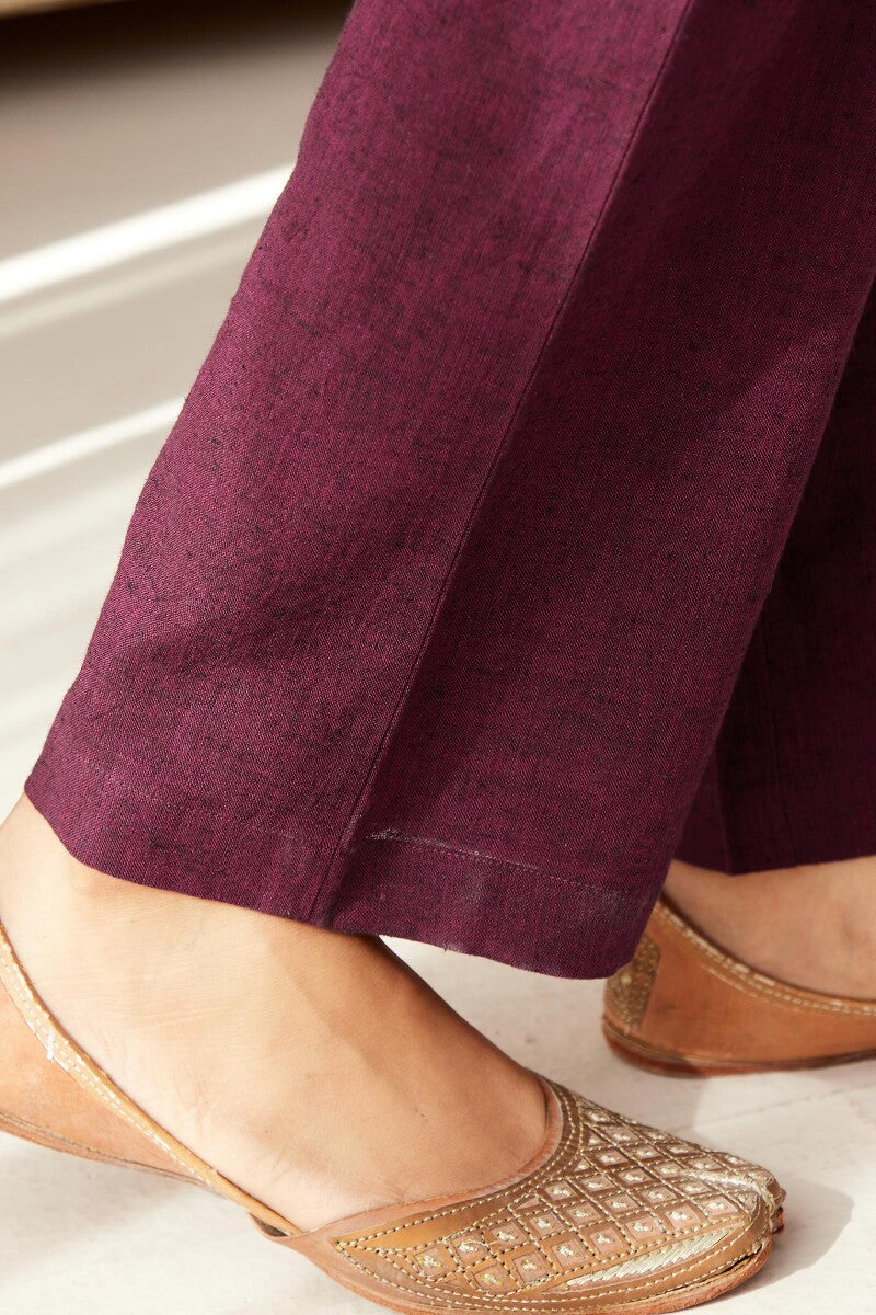 Roza Seher Purple Pants