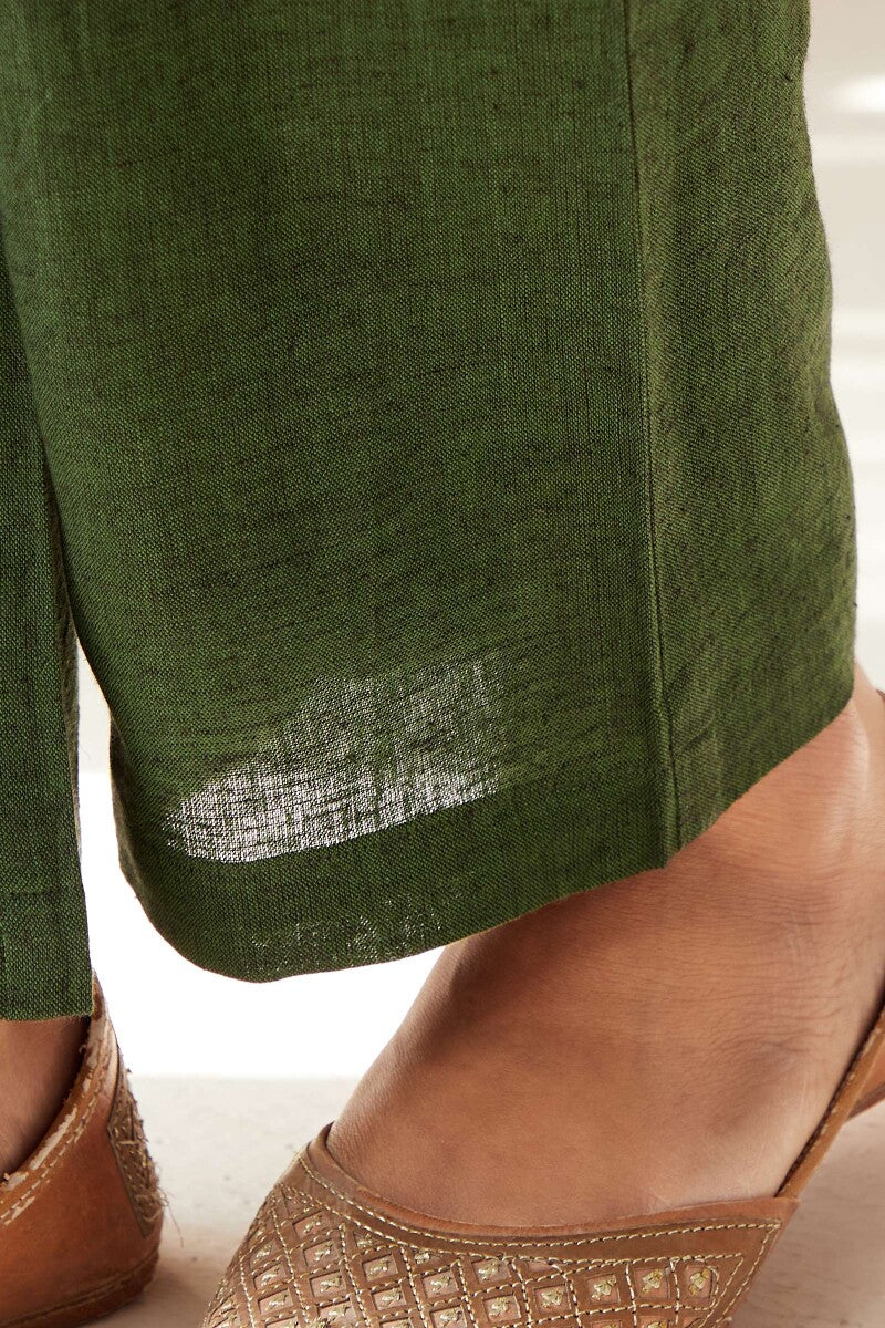 Roza Seher Forest Green Pants