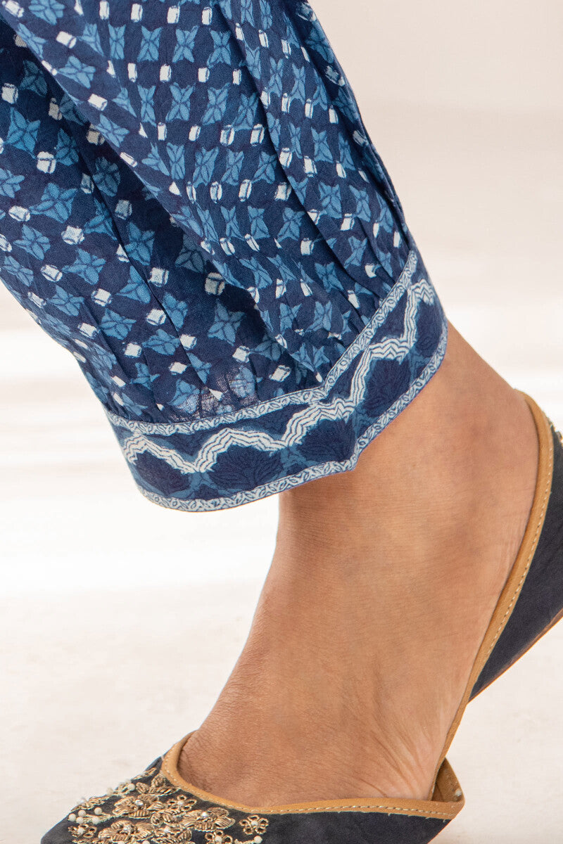 Sehra Nusrat Indigo Izhaar Pants