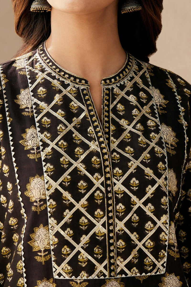 Sehra Nahida Bagru Kurta