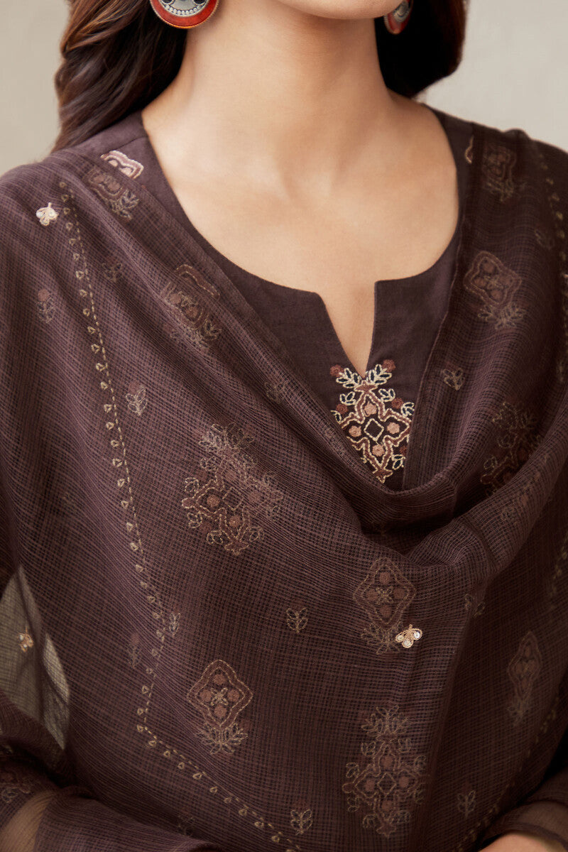Roza Farhat Kota Dupatta