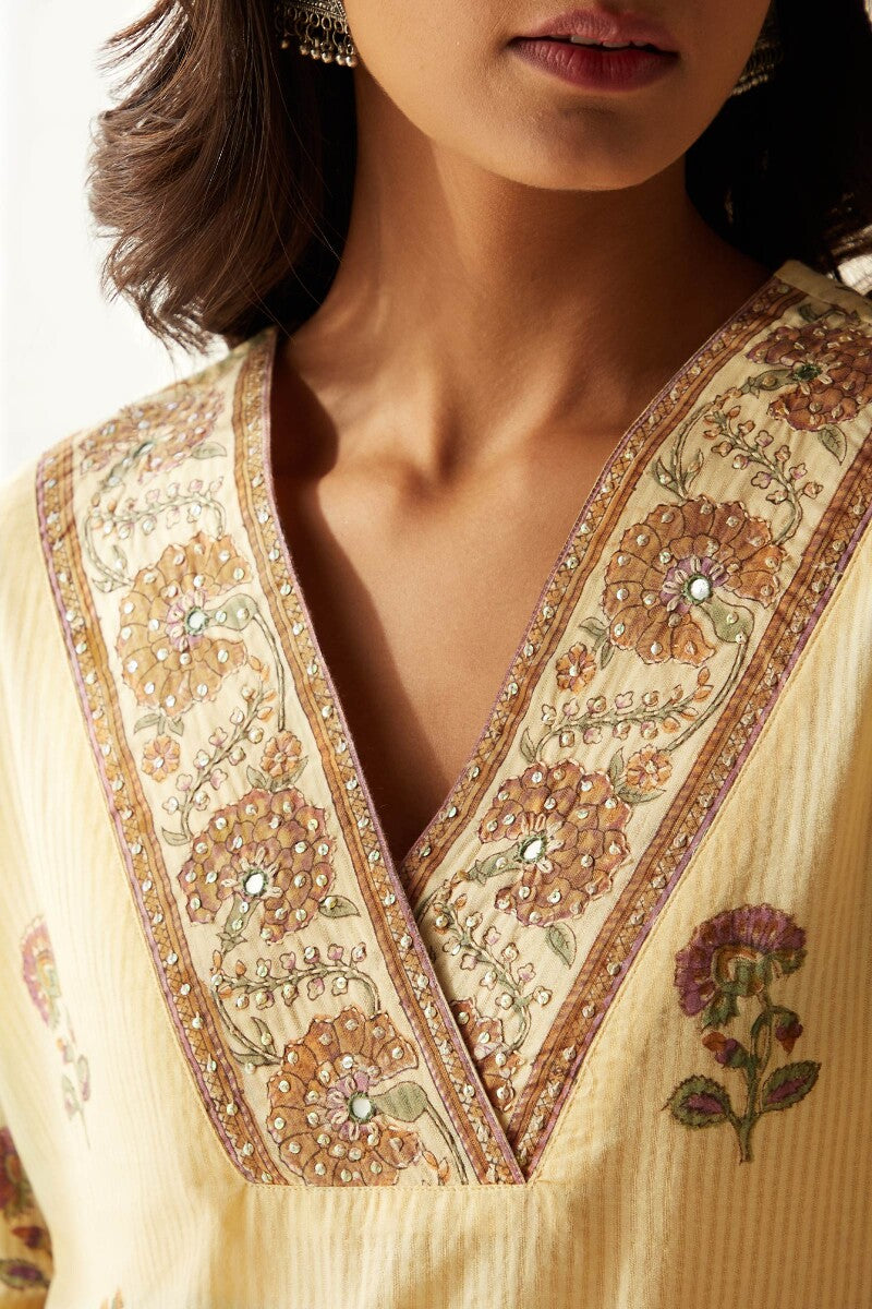 Gulshan Bagh Sanganeri Zeenat Kurta