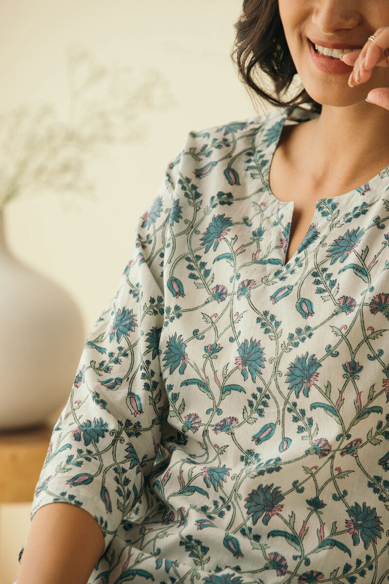 Gulbarg Maira Sanganeri Loungewear Set