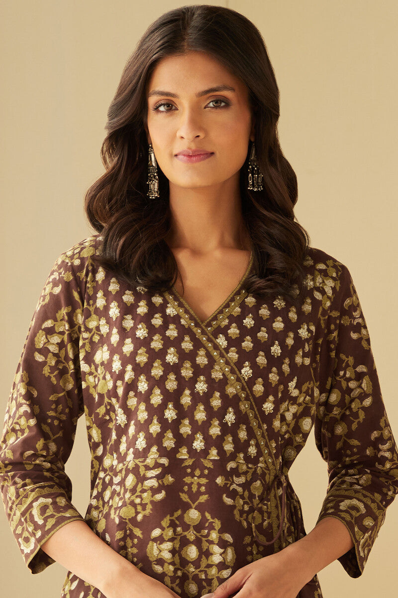 Sehra Zainab Bagru Kurta