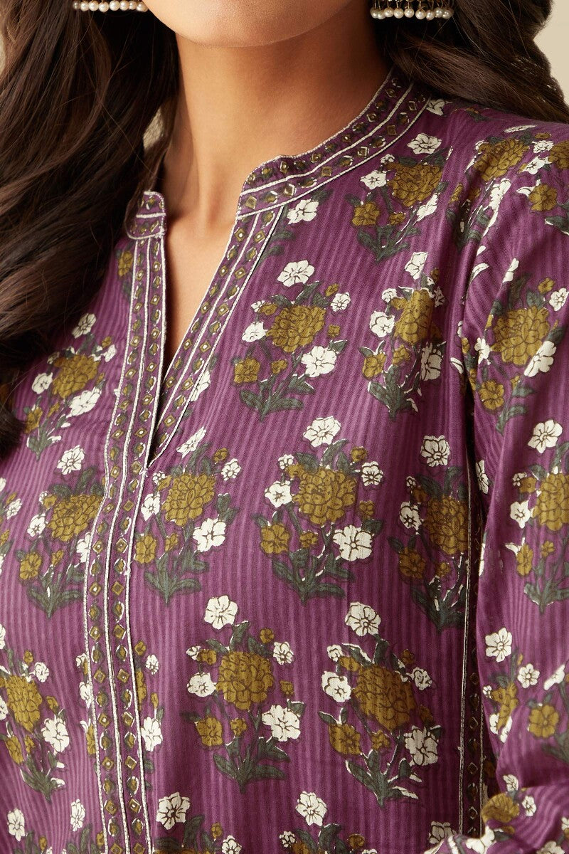 Gauhar Zarin Sanganeri Kurta