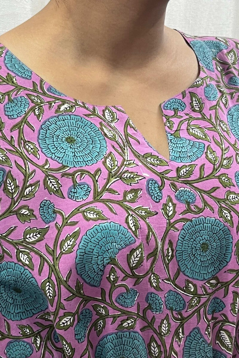 Handcrafted Cotton Kaftan