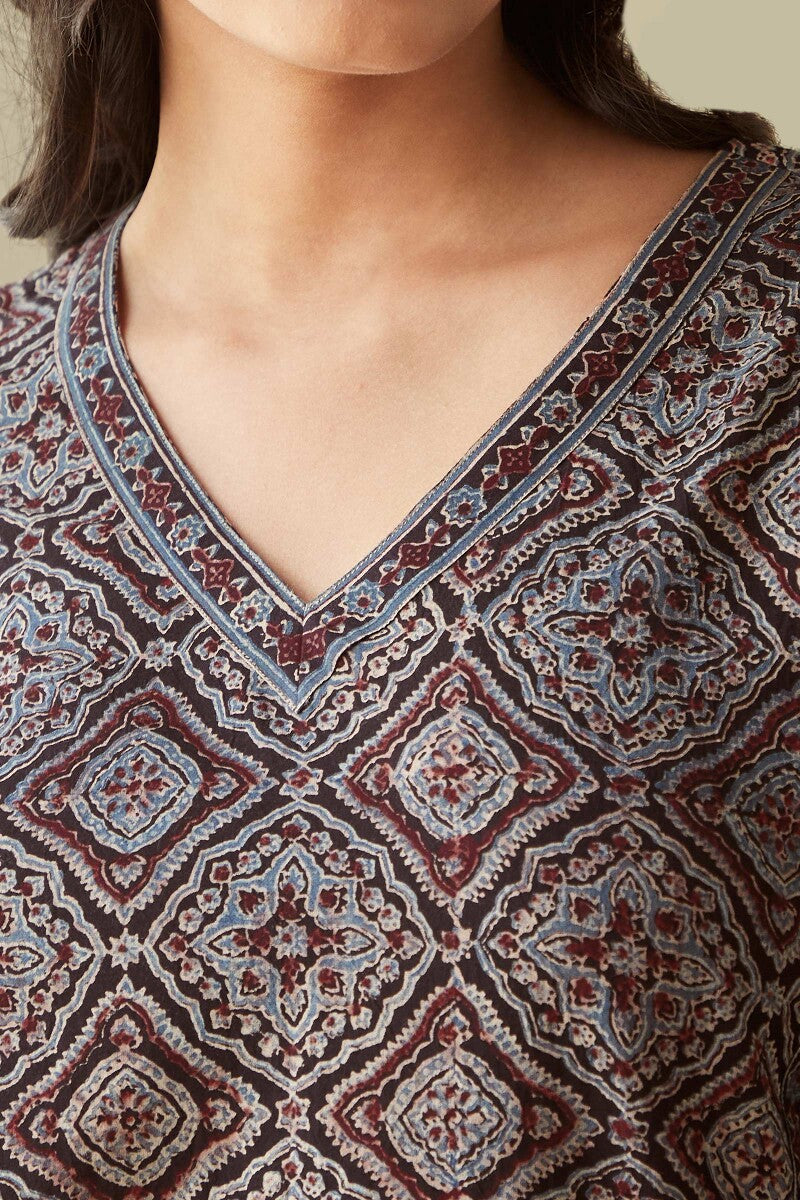 Sehra Meera Ajrak Top