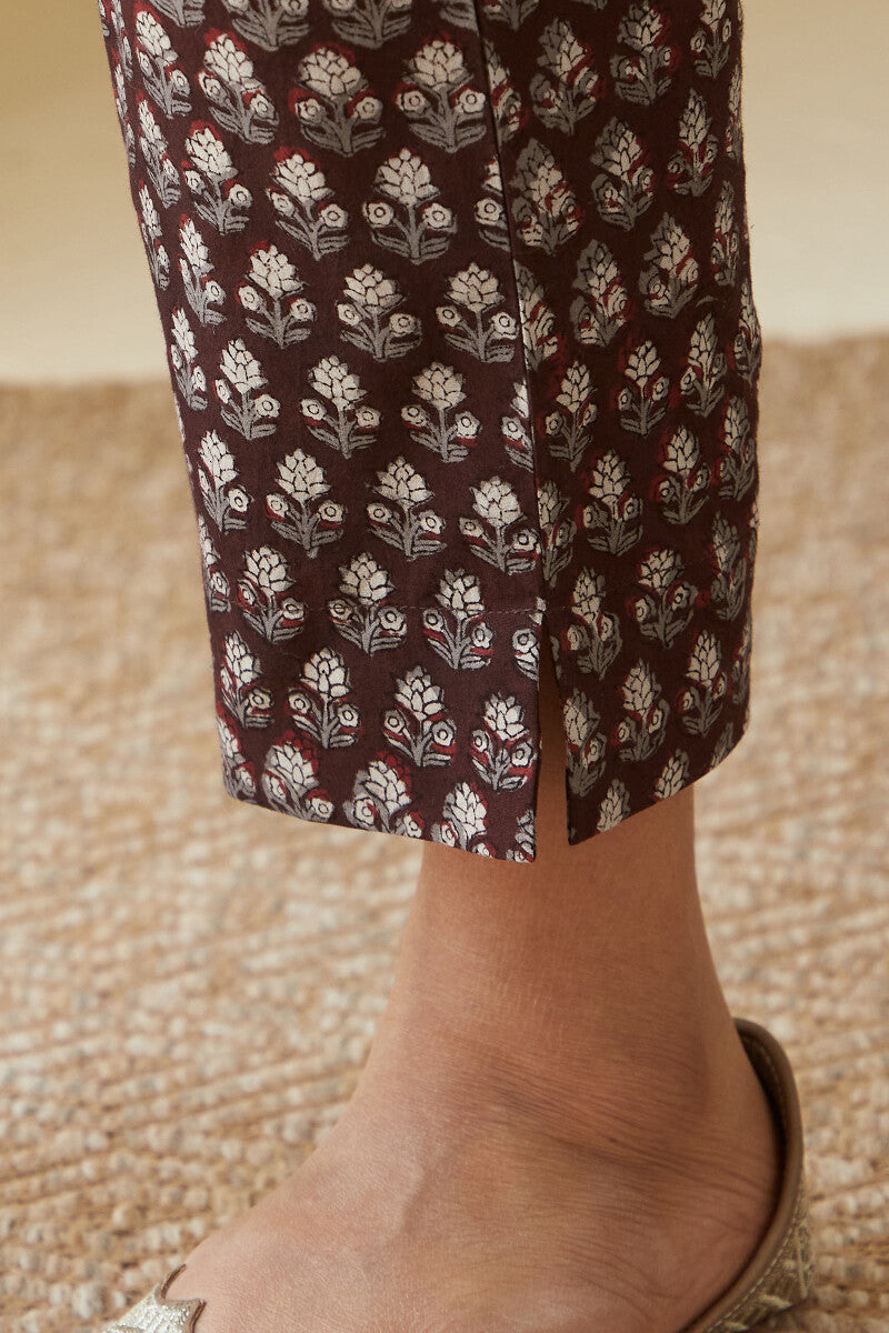 Sehra Farheen Bagru Narrow Pants