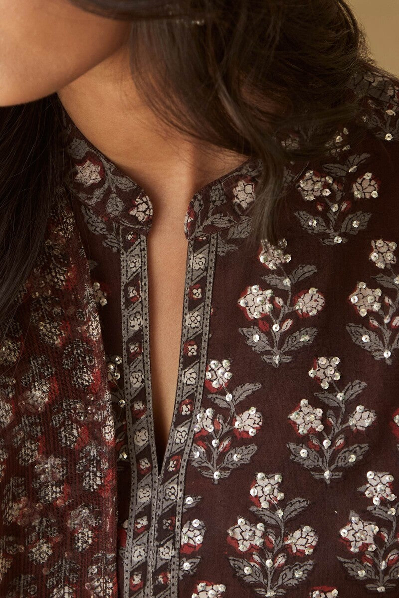 Sehra Farheen Bagru Kurta