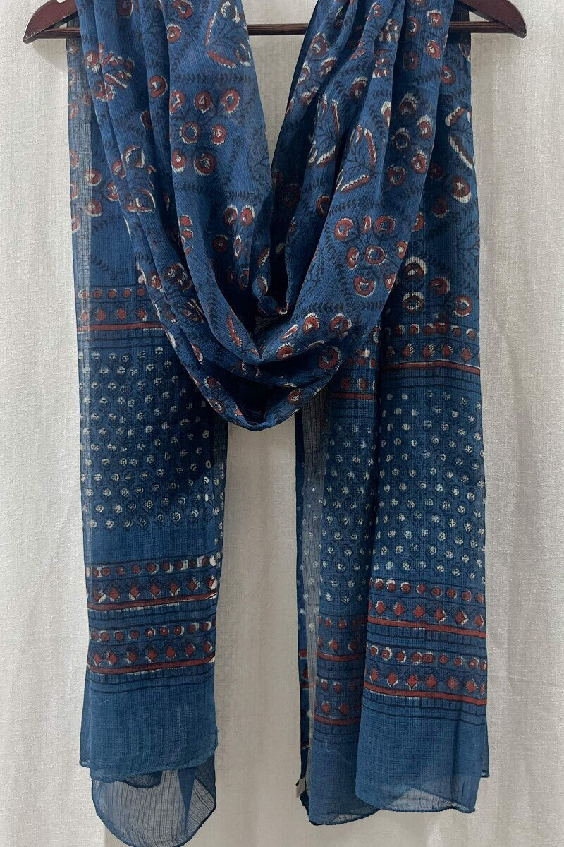 Blue Kota Dupatta