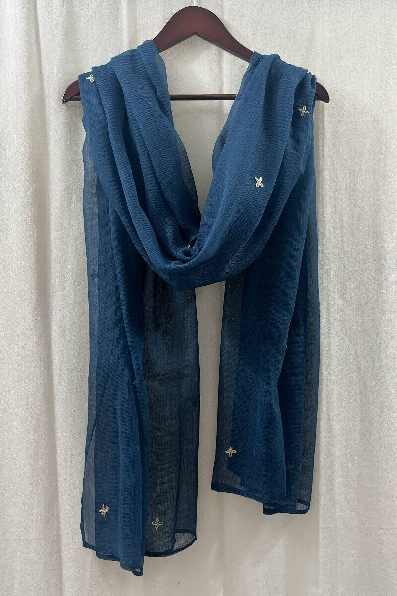 Blue Handcrafted Dupatta