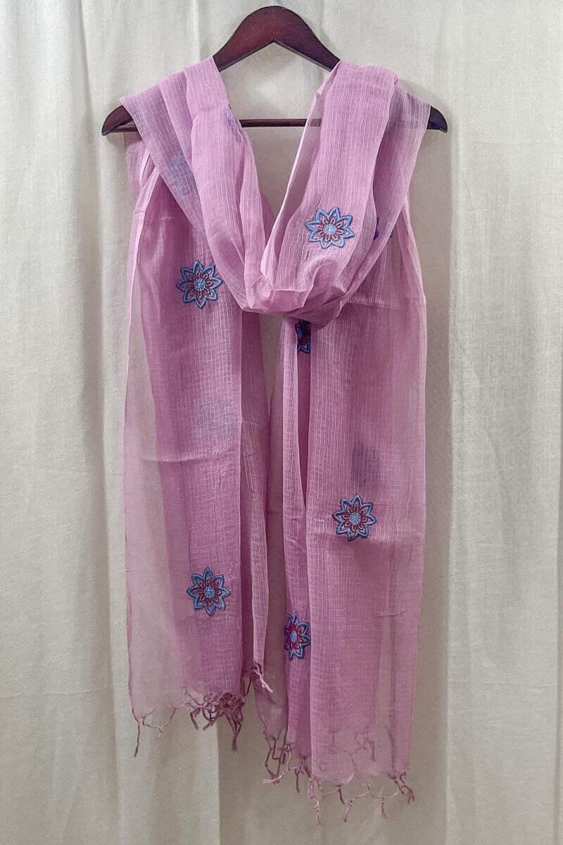 Pink Handcrafted Dupatta