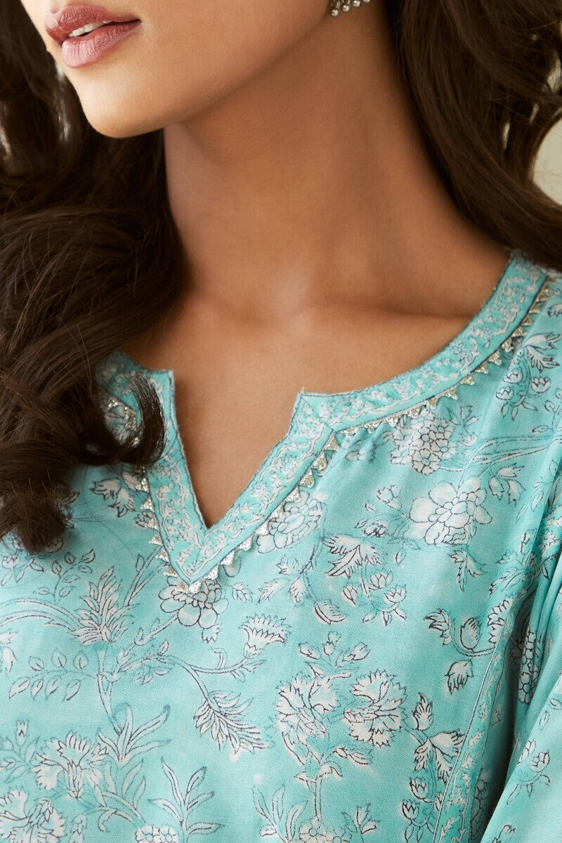 Mehrunissa Nur Sanganeri Kurta