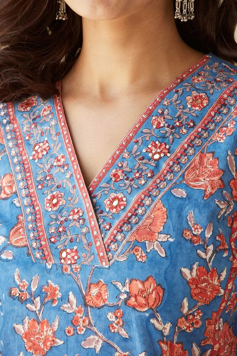 Rosheen Mariah Sanganeri Kurta