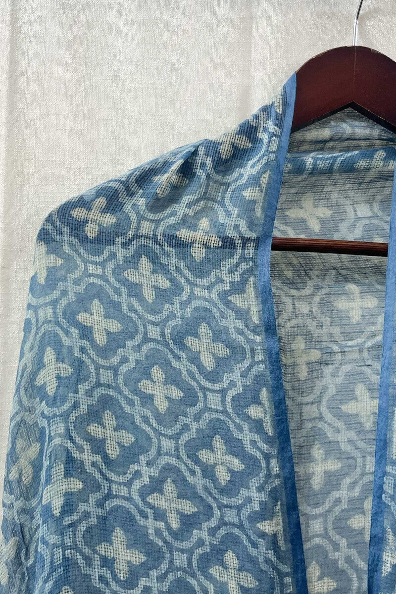 Blue Akola Dupatta