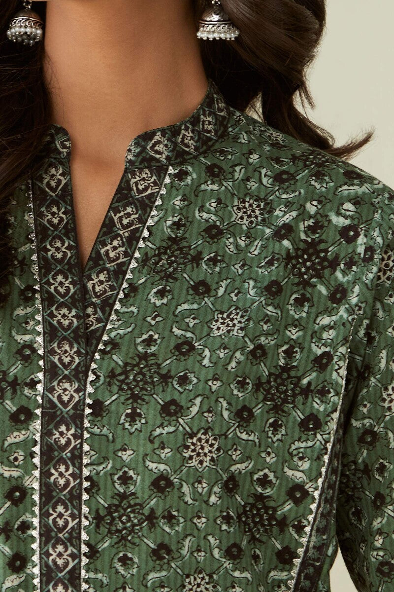 Sehra Kiran Bagru Kurta