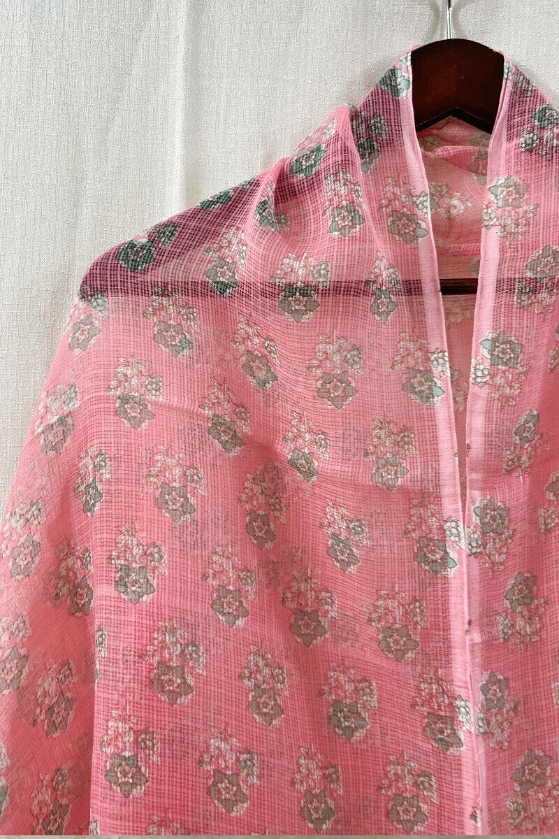 Pink Sanganeri Dupatta
