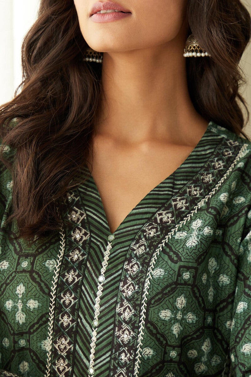 Sehra Farah Bagru Kurta