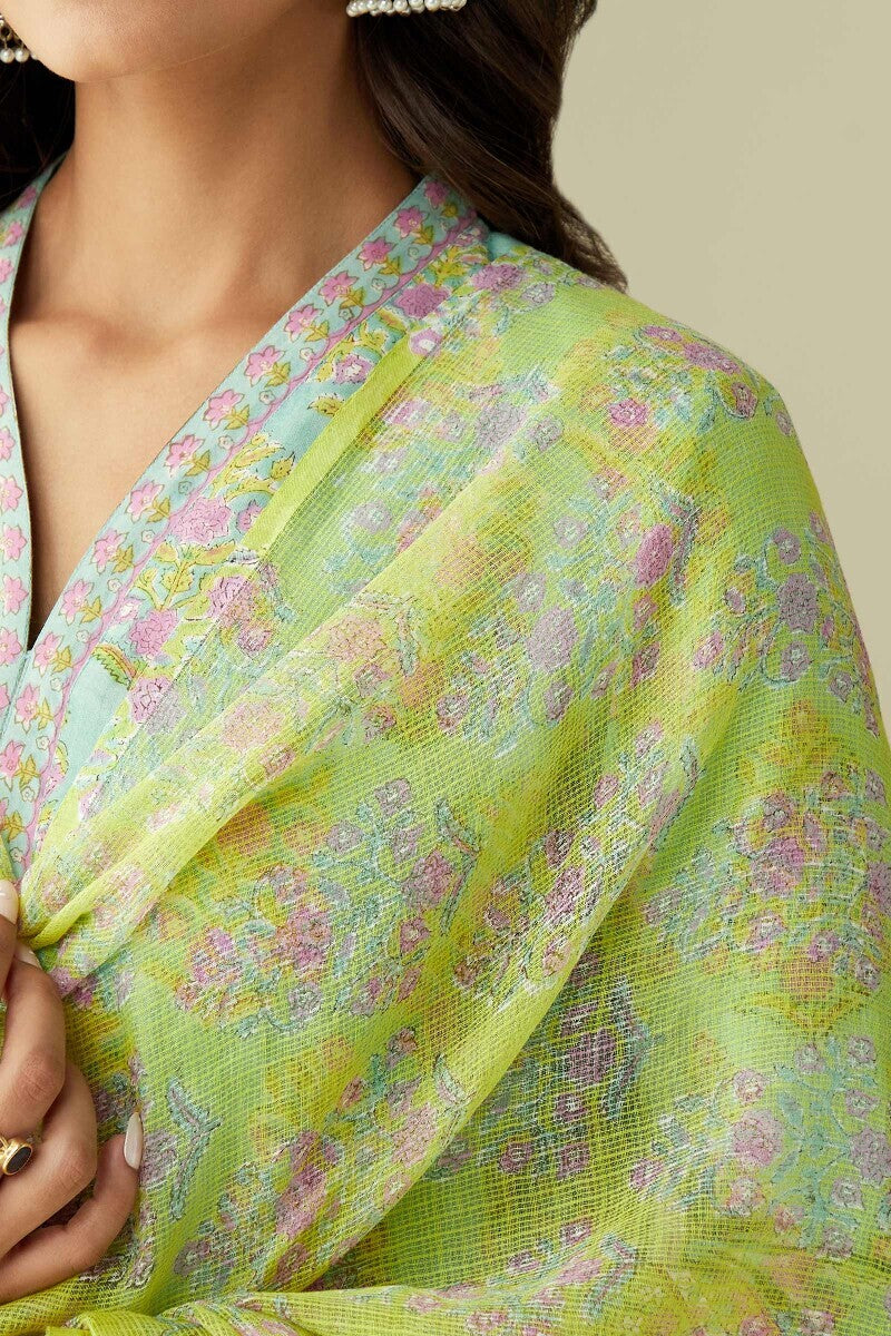 Rosheen Aiza Sanganeri Kota Dupatta