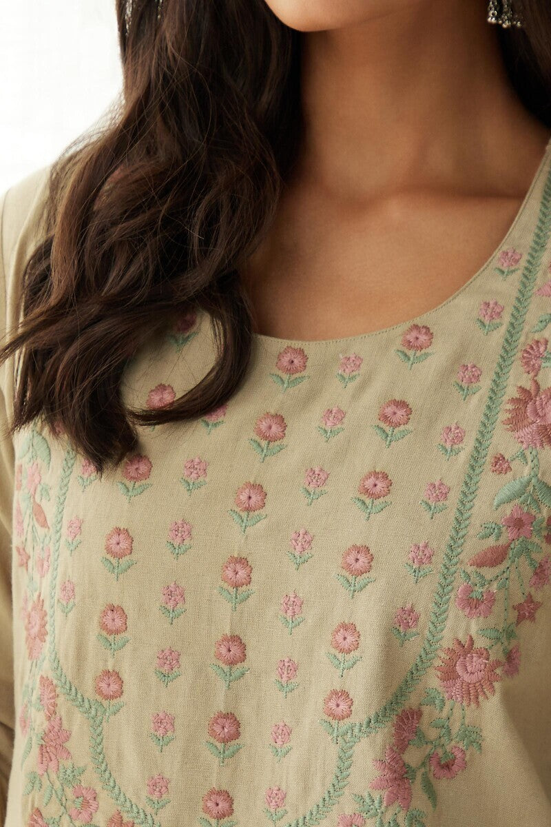 Rosheen Maya Beige Kurta