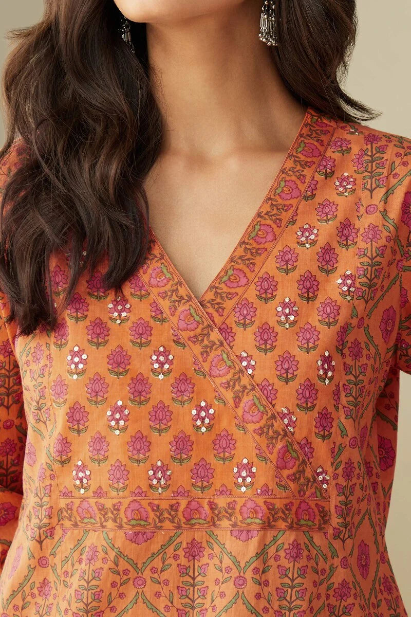 Gauhar Safina Sanganeri Kurta