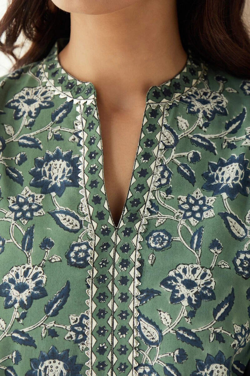 Gauhar Zoya Bagru Kurta