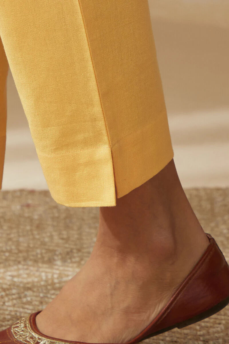 Roza Zoya Yellow Narrow Pants