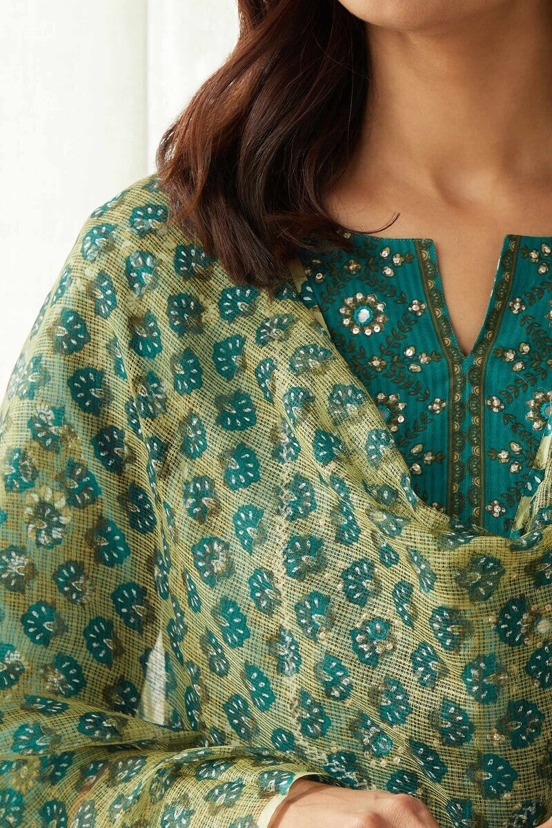 Gauhar Ria Sanganeri Dupatta