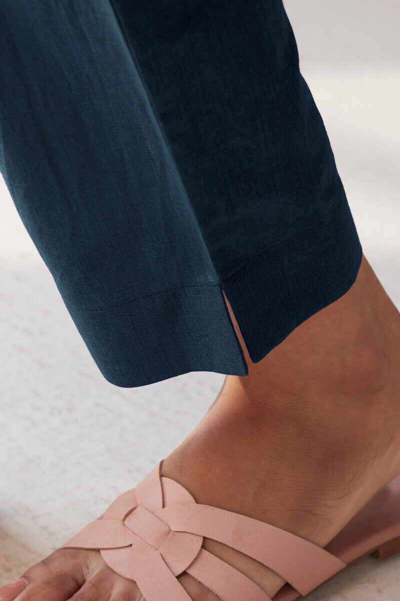 Roza Seher Midnight Blue Narrow Pants