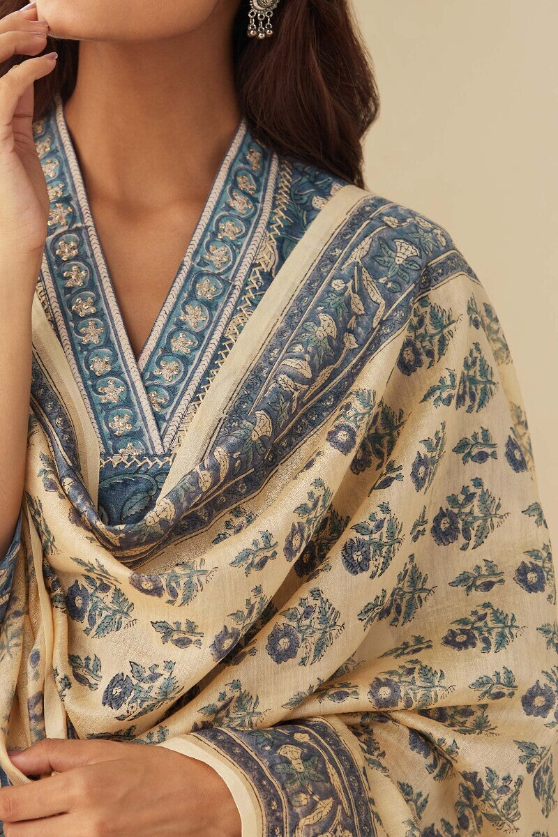 Mehrunissa Maiwa Chanderi Dupatta