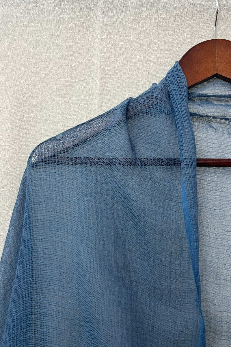 Blue Kota Plain Dupatta