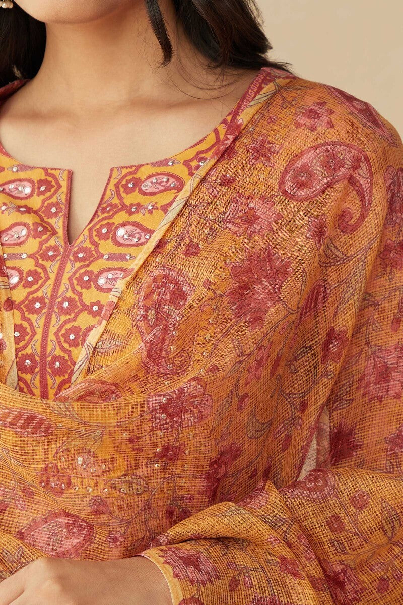 Gauhar Riya Sanganeri Dupatta