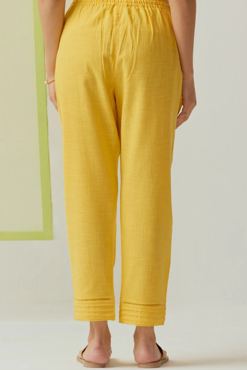 Surplus: Roza Sahira Yellow Narrow Pants