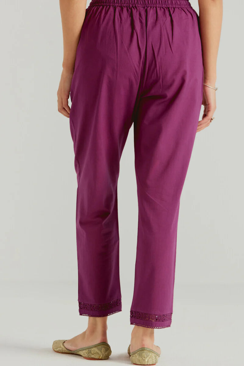 Surplus: Roza Sehr Plum Narrow Pants