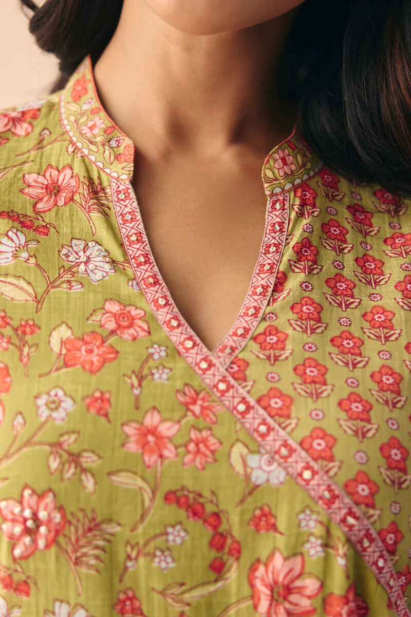Surplus: Gulraiz Sameera Sanganeri Kurta