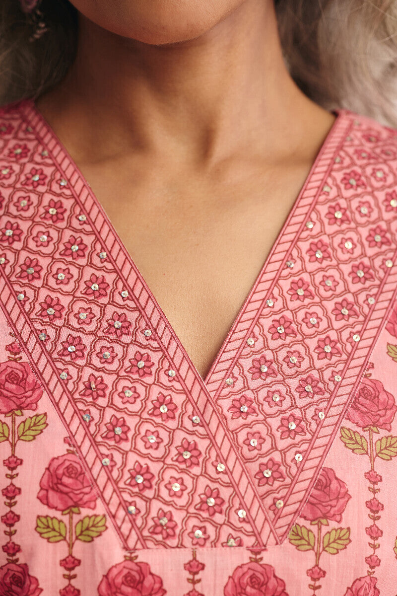 Gulraiz Jasmine Sanganeri Kurta