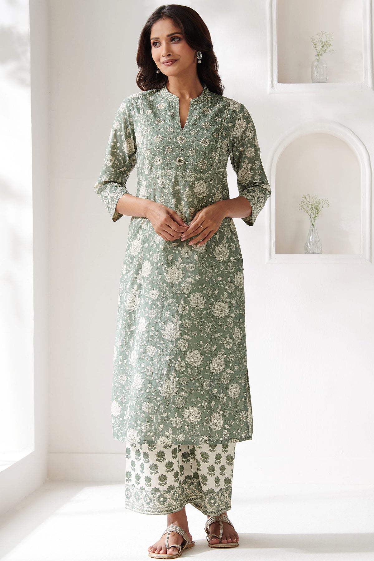 Gulbarg Nadira Sanganeri Kurta