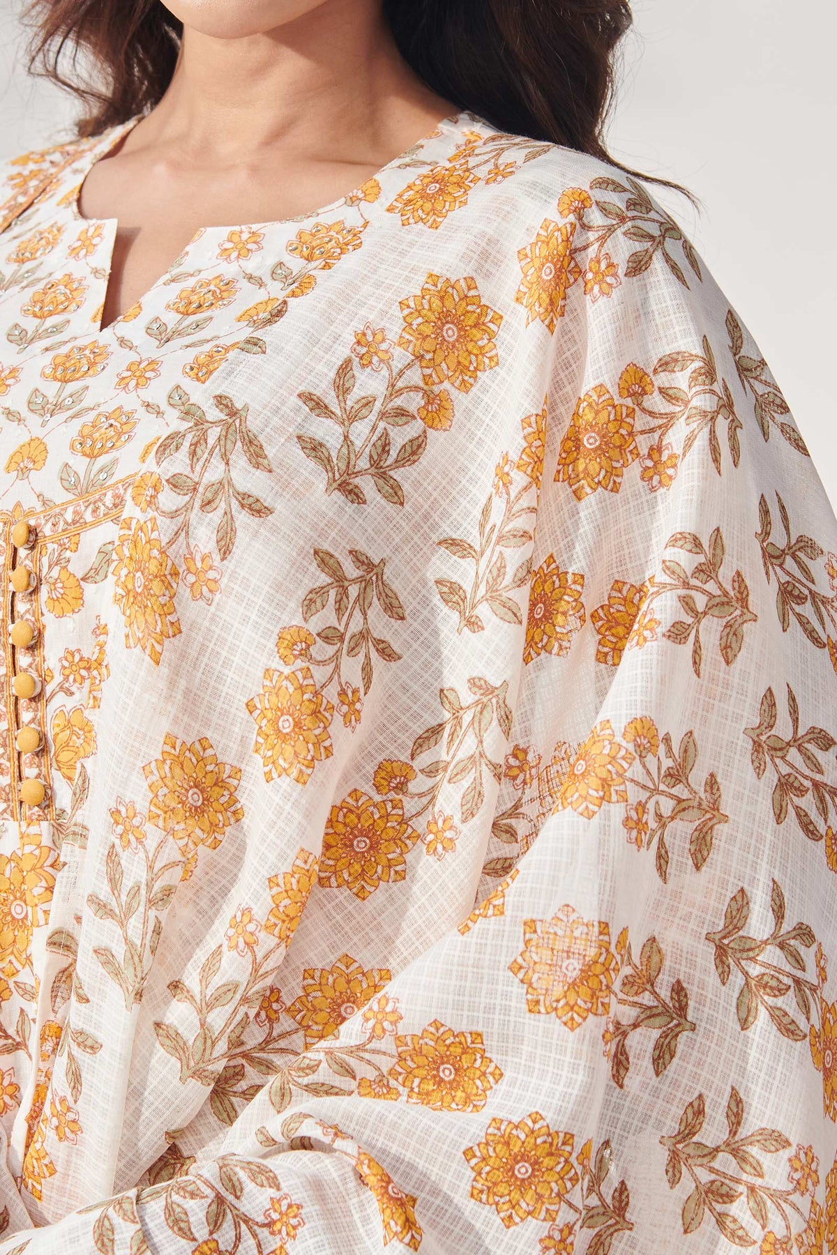 Gulbahar Tira Sanganeri Dupatta