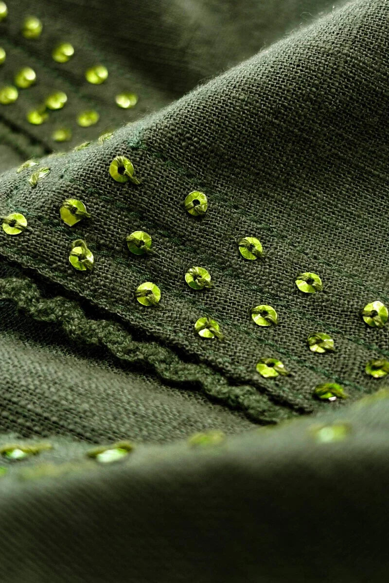 Surplus: Roza Zara Emerald Green Kurta