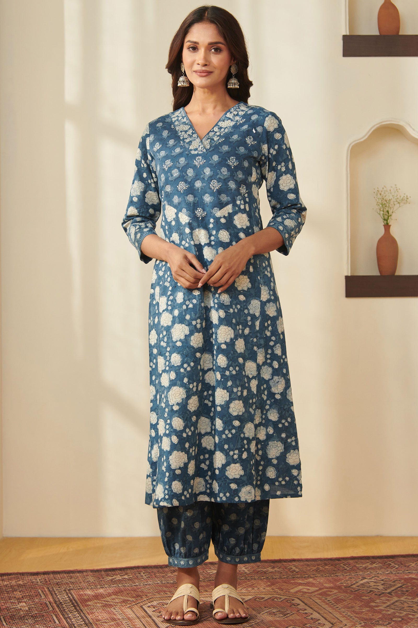 Surplus: Gulbarg Leela Bagru Kurta