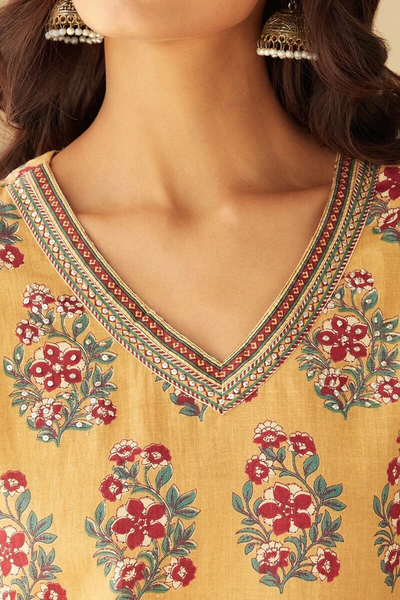 Gauhar Mahek Sanganeri Kurta