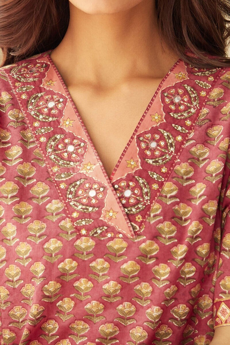 Rosheen Omaira Sanganeri Kurta