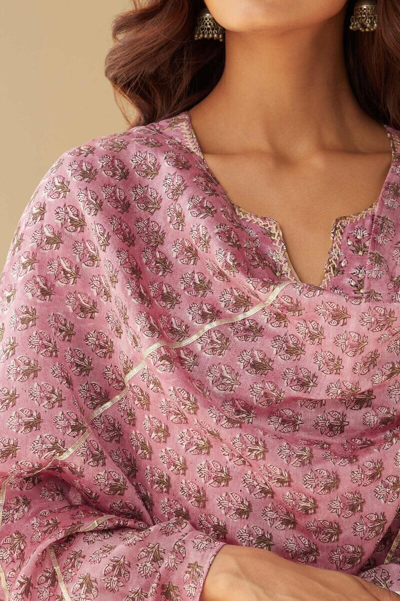 Mehrunissa Firosa Chanderi Dupatta