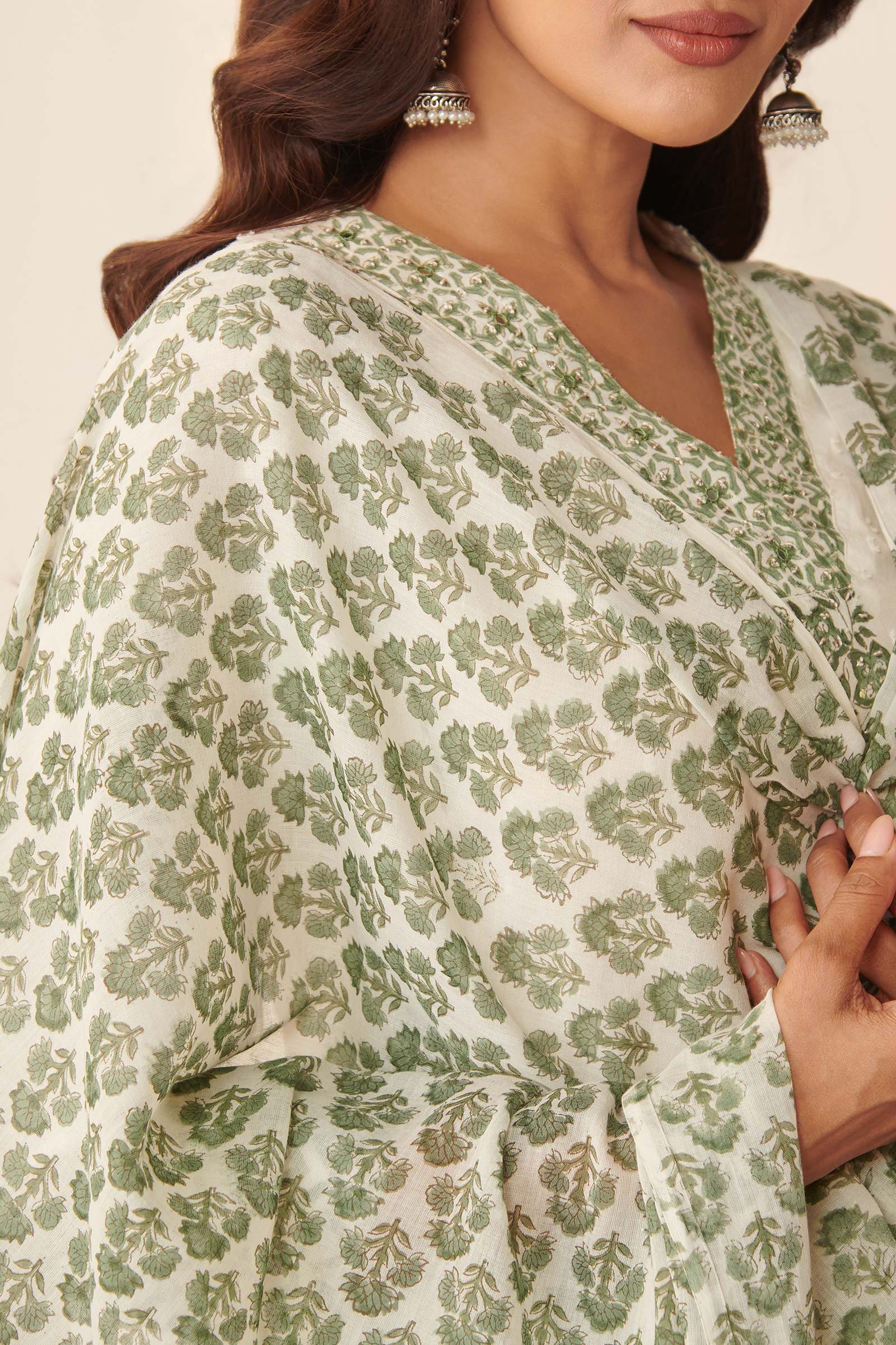 Rosheen Maiwa Sanganeri Dupatta