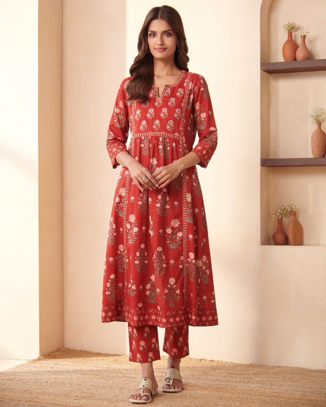 Gulbarg Yana Sanganeri Kurta