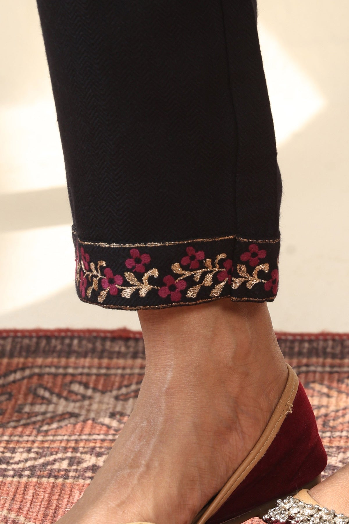 Surplus: Naadirah Maryam Faux Wool Narrow Pants